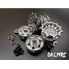 [DK] 1/16 Metal Sprocket & Idler wheel set for Challenger 2