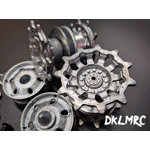 [DK] 1/16 Metal Sprocket & Idler wheel set for Challenger 2