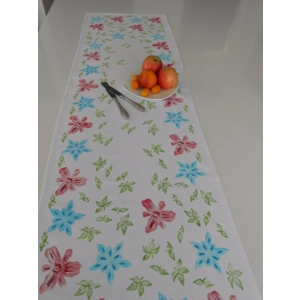 Table runner - Orchids