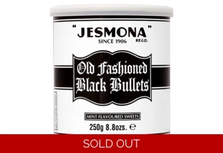 Jesmona Black Bullets 250g tins Jesmona Black Bullets 250g tins