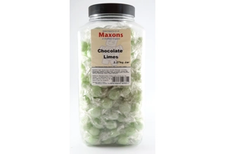 Chocolate Limes 2.27kg Jar