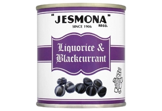 Jesmona Liquorice & Blackcurrant 250g tins