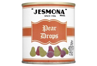 Jesmona Pear Drops 250g tins