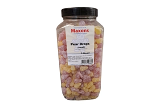 Pear Drops (Small) 3.4kg Jar Pear Drops (Small) 3.4kg Jar