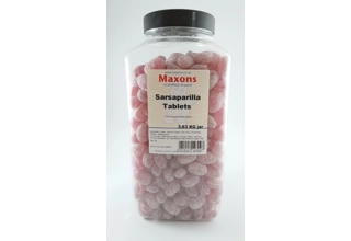 Sarsaparilla Tablets 3.63kg Jar Sarsaparilla Tablets 3.63kg Jar