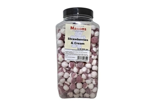 Strawberries & Cream 3.18kg Jar Strawberries & Cream 3.18kg Jar