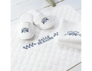 Salle De Bains Mat, Towel and Slippers