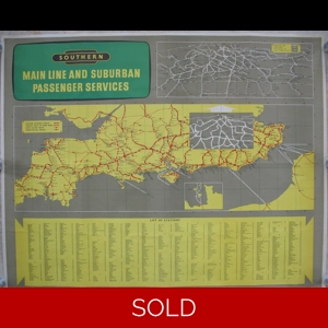 Southern Map 1956