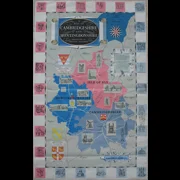 Original Railway Poster A Map Of Cambridgeshire And Huntingdonshire Produced By British Railways By Ramos