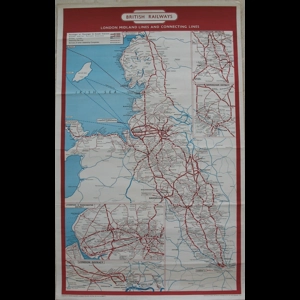 London Midland Map 1960