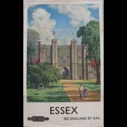 Original Railway Poster Essex St Osyths Priory See England By Rail By R Sharps
