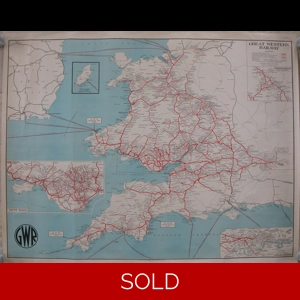 Great Western Railway GWR Map