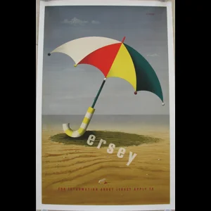 Original Railway Poster Jersey For Information About Jersey Apply To By Abram Games