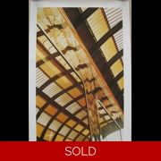 Original Railway Poster London Kings Cross Intercity By Brendan Neiland