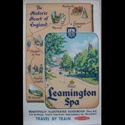 Original Railway Poster Royal Leamington Spa The Historic Heart Of England