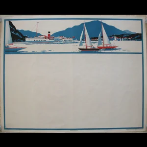 Original LNER Railway Poster The Clyde Stock Poster With DEPV Talisman By Frank Mason