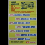 Original Railway Poster Treat Yourself to a Rail Road Tour