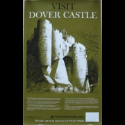 Original British Railway Poster Visit Dover Castle Constable's Tower and Gate By Reginald Lander