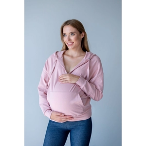 Oversize nosečniški pulover s kapuco Miracle Oversize nosečniški pulover s kapuco Miracle