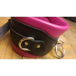 Hot Pink and Black Bondage Cuff Restraints