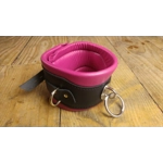 Hot Pink and Black Bondage Cuff Restraints