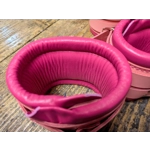 Heavy Wide Bondage bdsm Restraint Cuffs Pink