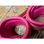 Heavy Wide Bondage bdsm Restraint Cuffs Pink