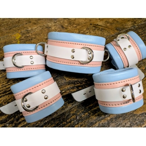 Baby Pink and Baby Blue..