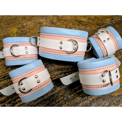 Baby Pink and Baby Blue Restraints Set
