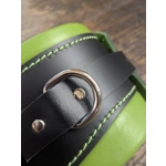 Posture Collar Black and Lime Green