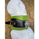 Posture Collar Black and Lime Green