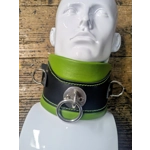 Posture Collar Black and Lime Green