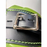 Posture Collar Black and Lime Green