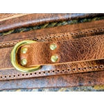 Classic Rustic Brown bdsm Restraints, Real Leather