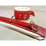 Full Set of Restraints - Wrist, Ankle, Collar, hog tie, bed straps.