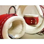 Full Set of Restraints - Wrist, Ankle, Collar, hog tie, bed straps.