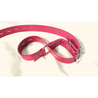 Handcuff Bondage Belt Black Wide non locking