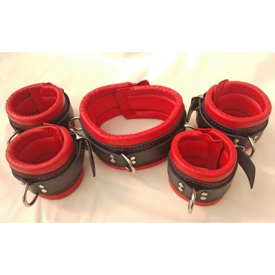 Full Set of Restraints - Wrist, Ankle, Collar.