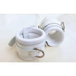 White Lambs Leather Super Deluxe Bondage Cuff