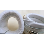White Lambs Leather Super Deluxe Bondage Cuff