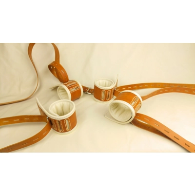 Asylum Style Bondage Restraints - Wrist Ankle