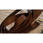 Bondage Belt Strap Set Rustic Brown