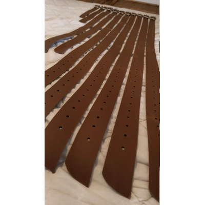 Bondage Belt Strap Set Rustic Brown