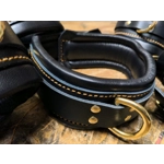 Classic Bondage Restraints - Brass hardware