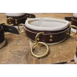 Classic Bondage Restraints - Brass hardware