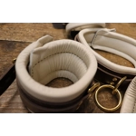 Classic Bondage Restraints - Brass hardware