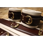 Classic Bondage Restraints - Brass hardware