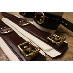 Classic Bondage Restraints - Brass hardware