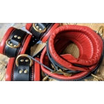 Classic Bondage Restraints - Brass hardware