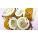 Medical Restraints Set Classic Tan and Cream